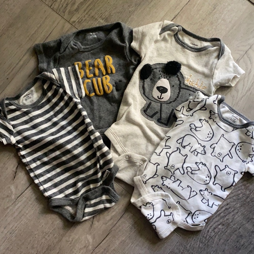 Gerber Pack of 4 Onsies